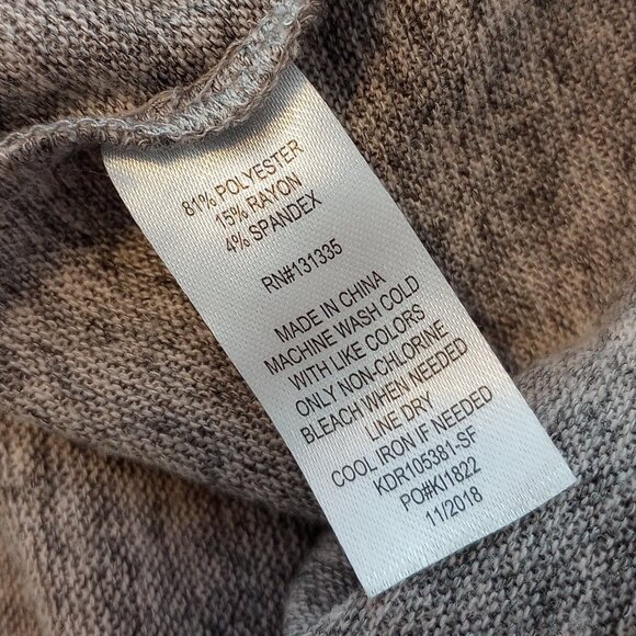 Nine Britton for Stitch Fix Kate Hacci Grey Knit Dress NWOT - Picture 7 of 7
